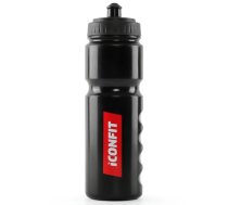 ICONFIT Shaker Bike Bottle 750ml - Black sporta pudele