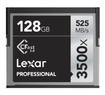 LEXAR Pro 3500X Cfast (VPG-130) R525/W445 128GB atmiņas karte