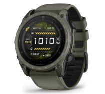 GARMIN Tactix 8 – 51 mm, AMOLED, Sapphire, Cerakote, Titanium, Olive drab sporta pulkstenis
