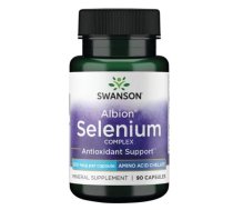 SWANSON Albion Selenium 200 mcg 90 Vegan Caps uztura bagātinātājs