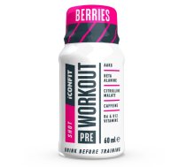 ICONFIT Pre Workout Shot 60ML - Berries sporta uzturs
