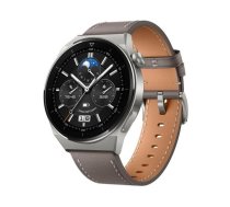 HUAWEI Watch GT 3 Pro Titanium Sapphire, 46mm, Gray Leather sporta pulkstenis