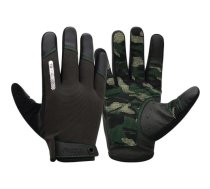 RDX T2 FULL FINGER TOUCH SCREEN GYM GLOVES ARMY GREEN M fitnesa cimdi