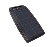 BIGBLUE Waterproof portable solar battery charger 10000mAh Black lādētājs