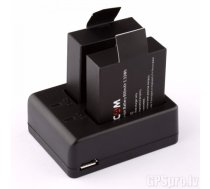 SJCAM USB Dual Battery Travel Charger For SJCam 4000/5000/6000 aksesuārs