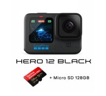 GOPRO HERO12 Black + MicroSD 128 GB sporta kamera