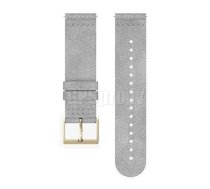 SUUNTO 24mm Microfiber strap Gray/Steel for Suunto 7, 9, Spartan