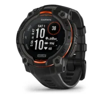 GARMIN Instinct 3 - 45 mm, Solar, Black sporta pulkstenis