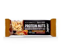 AMIX Protein Nuts Crunchy Nutty Bar 40g, Peanut Caramel sporta uzturs