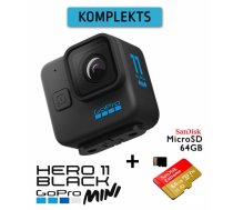 GOPRO HERO11 Black Mini + Sandisk Extreme MicroSD 64GB sporta kamera