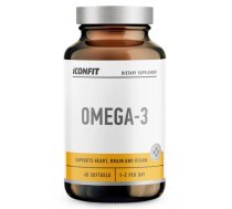 ICONFIT Omega 3 18/12 1000mg (60pcs), N60 uztura bagātinātājs
