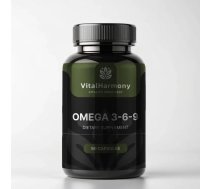 Vital Harmony Omega 3-6-9 90 kapsulas uztura bagātinātājs