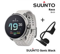 SUUNTO Race, Birch + Suunto Sonic Black sporta pulkstenis