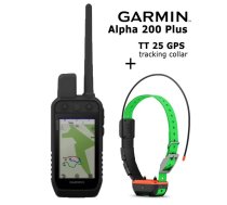 GARMIN Alpha 200 Plus + TT 25 Collar, Advanced GPS Tracking and Training elektriskā siksna ar pulti