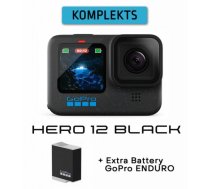 GOPRO HERO12 Black + Enduro Battery sporta kamera