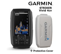 GARMIN Striker ViVid 4CV with GT20-TM transducer + Protective Cover eholote