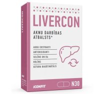 ICONFIT Livercon - Aknu funkciju un veselības atbalstam, N30 uztura bagātinātājs