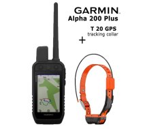 GARMIN Alpha 200 Plus + T20 Collar, Advanced GPS Dog Tracking and Training suņu trenēšanas ierīču pults