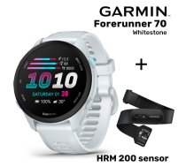 GARMIN Forerunner 70, Whitestone + HRM 200 sensor sporta pulkstenis