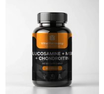 Vital Harmony Glikozamīns + MSM + Hondroitīns 90 kapsulas uztura bagātinātājs