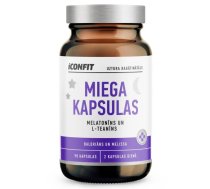 ICONFIT Miega Kapsulas (Melatonīns un Melissa), N90 uztura bagātinātājs