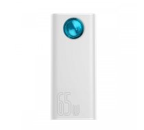 Baseus Amblight, 30000mAh, QC 3.0, PD, 3A, 65W (white) power bank