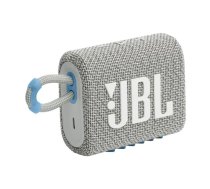 JBL GO 3 ECO, White Skaļrunis