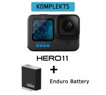 GOPRO HERO11 Black + Enduro Battery sporta kamera