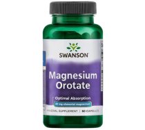 SWANSON Magnesium Orotate 654 mg 60 Caps uztura bagātinātājs