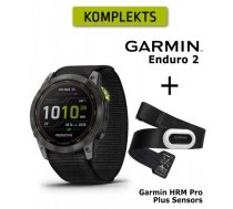 GARMIN Enduro 2 + HRM Pro Plus Sensor sporta pulkstenis