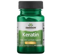 SWANSON Keratin 50 mg 60 Caps uztura bagātinātājs