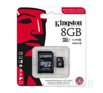 KINGSTON MEMORY MICRO SDHC 8GB UHS-I atmiņas karte