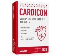 ICONFIT Cardicon - Sirds un asinsvadu labsajūtai, N30 uztura bagātinātājs