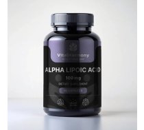 Vital Harmony Alfa Lipoīnskābe 100 mg 90 kapsulas uztura bagātinātājs