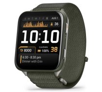 GARMIN Venu X1 Moss with Titanium Caseback and Moss ComfortFit Nylon Band sporta pulkstenis