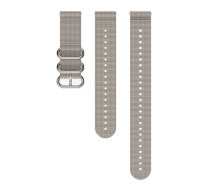 SUUNTO 22mm EXP1 Textile Strap, Sand Grey for Suunto 5 Peak / 9 Peak Size M - L