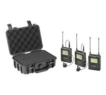 SARAMONIC UwMic9 (TX9 +TX9 +RX9) ar cieto futlāri mikrofons