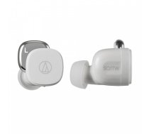 AUDIO TECHNICA ATH-SQ1TW Wireless Earbuds, White austiņas