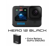 GOPRO HERO12 Black + Enduro Battery sporta kamera