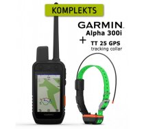 GARMIN Alpha 300i inReach® handheld + TT 25 Collar, Advanced GPS Tracking and Training elektriskā siksna ar pulti