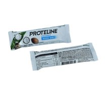 PROTELINE Batoniņš - musli ar kokosriekstu, daļēji glazēts ar konditorejas glazūru (25g) sporta uzturs