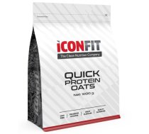 ICONFIT Quick Protein Oats 1kg, Blackcurrant sporta uzturs