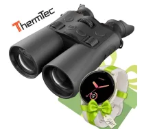 THERMTEC Ventus 650L + dāvana Garmin Vivoactive 5 Cream Gold Aluminium / Ivory termālais binoklis