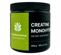 Vital Harmony Creatine Monohydrate 200g, Green Apple sporta uzturs