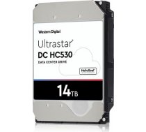 Western Digital Ultrastar HDD|WESTERN DIGITAL ULTRASTAR|Ultrastar DC HC530|WUH721414ALE6L4|14TB|SATA 3.0|512 MB|7200 rpm|3,5"|0F31284