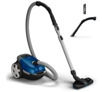 PHILIPS Vacuum Cleaner-PHILIPS-XD3110/09-Cordless/Bagged-900 Watts-Capacity 3 l-Noise 79 dB-Black / Blue-Weight 4.6 kg-XD3110/09