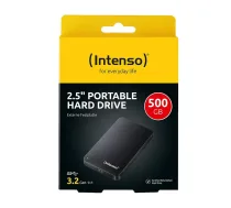 INTENSO External HDD-INTENSO-500GB-USB 3.0-Colour Black-6021530