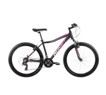 NONE Bērnu velosipēds ROMET Jolene 6.0, 26" melns-rozā ,M,