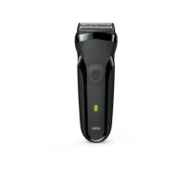 BRAUN Bārdas skuveklis Braun Series 3 300S, ni-mh, melna krās./pelēka krās.