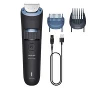 PHILIPS Bārdas trimmeris Philips 3000 BT3665/15. li-ion. tumši zila